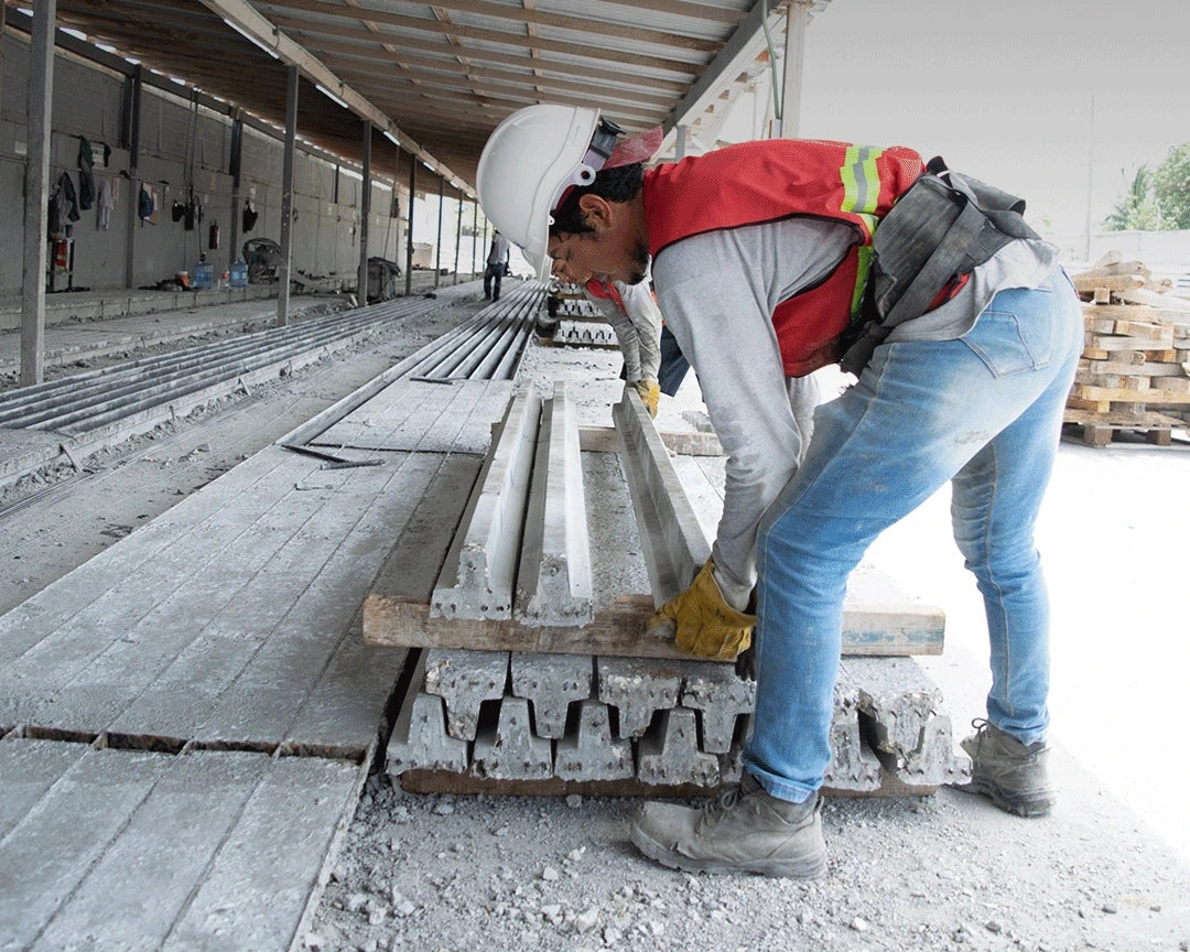 Viguetas pretensadas para construcción