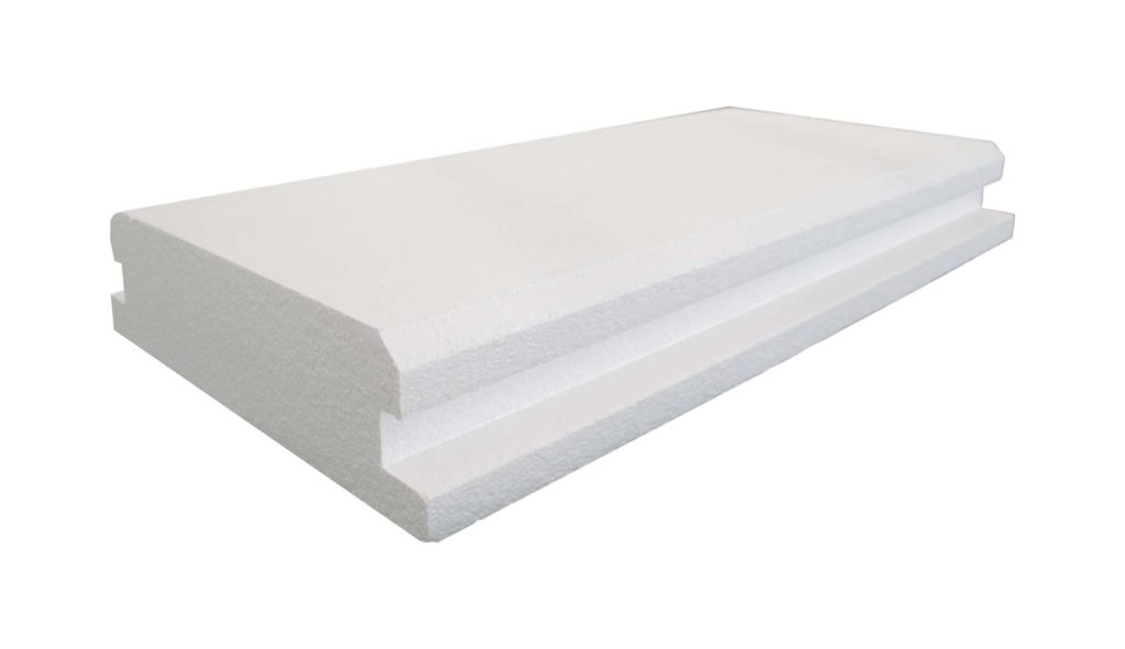 Bovedilla de poliestireno .63x1.23x.20