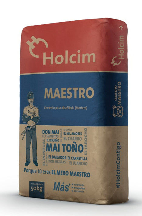 Mortero Maestro 50 kg