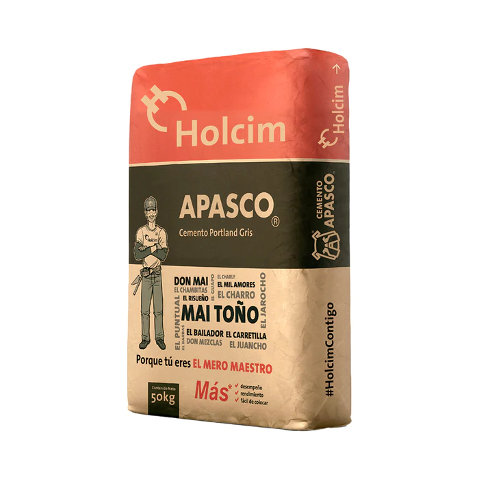 Cemento gris APASCO 50 kg