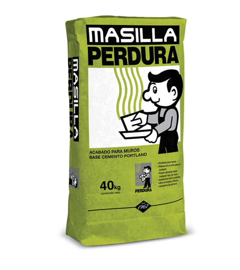 Masilla fina Perdura gris 40 kg