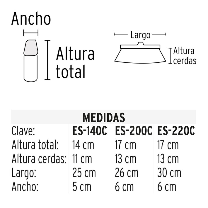 Escoba Tipo Abanico Klintek